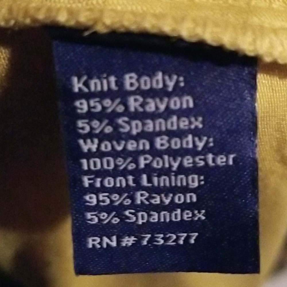 Yellow Ruffle Detail Sleeveless - Picture 4 of 4